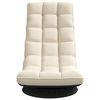vidaXL Chaise de sol pivotante en lin 70x51x79 cm