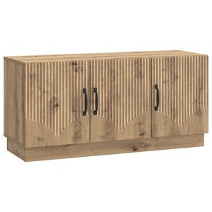 vidaXL Meuble TV Ch&ecirc;ne artisanal 99 x 34,5 x 47 cm Bois d'ing&eacute;nierie