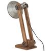 vidaXL Lampe de bureau 25 W argent vintage 23x13x52 cm E27