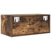 vidaXL Meuble TV ch&ecirc;ne fum&eacute; 60x31x25,5 cm bois d'ing&eacute;nierie