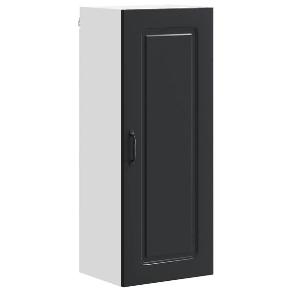vidaXL Armoire de cuisine avec stockage Kalmar Noir 40 x 31 x 100 cm