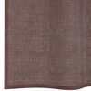 vidaXL Rideaux en voile avec œillets 2 pcs marron 140x245 cm