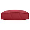 vidaXL Coussin 2 pcs Bordeaux 40 x 40 x 8 cm Tissu Oxford
