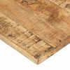 vidaXL Dessus de table bois de manguier solide 25-27 mm 140x60 cm