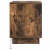 vidaXL Cabinet de chevet Ch&ecirc;ne fum&eacute; 44 x 34,5 x 45 cm