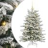 vidaXL Sapin de No&euml;l Artificiel &agrave; Branches Articul&eacute;es Blanc 120 cm