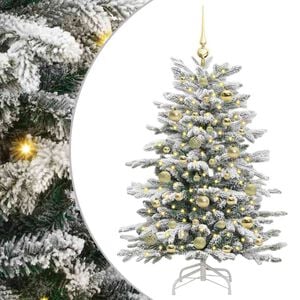 vidaXL Sapin de No&euml;l Artificiel &agrave; Branches Articul&eacute;es Blanc 120 cm