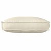 vidaXL Coussin Cr&egrave;me 70 x 40 x 12 cm Tissu Oxford