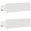 vidaXL Cadre de lit sans matelas avec tiroirs 135x190 cm bois de pin