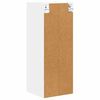 vidaXL Armoire suspendue avec stockage Riga Blanc 30 x 29,5 x 80 cm