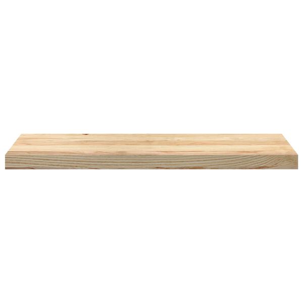 vidaXL Appuis de fen&ecirc;tre 2 pcs non trait&eacute; 80x30x2 cm bois ch&ecirc;ne massif