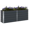 vidaXL Jardini&egrave;re Anthracite 480 x 50 x 45 cm Acier galvanis&eacute;