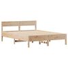 vidaXL Cadre de lit sans matelas 140x190 cm bois de pin massif