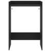 vidaXL Armoire pour machine &agrave; laver Ch&ecirc;ne noir 67,5 x 48 x 97 cm
