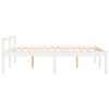 vidaXL Lit pour personne &acirc;g&eacute;e sans matelas 140x190 cm bois pin massif