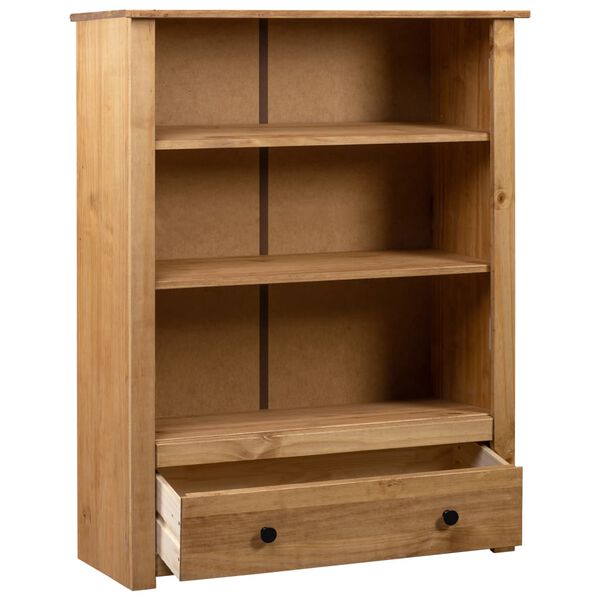 vidaXL Biblioth&egrave;que 80x35x110 cm Bois de pin massif Assortiment Panama