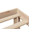 vidaXL Cadre de lit avec t&ecirc;te de lit sans matelas 100x200 cm