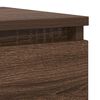 vidaXL Buffet ch&ecirc;ne marron 100x35x76 cm bois d'ing&eacute;nierie