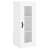 vidaXL Armoire murale blanc 34,5x34x90 cm