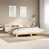 vidaXL Cadre de lit sans matelas 180x200 cm bois massif de pin