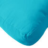 vidaXL Coussins de palette lot de 2 turquoise tissu Oxford