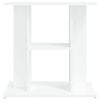 vidaXL Support pour aquarium blanc 60x30x60 cm bois d'ing&eacute;nierie