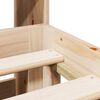 vidaXL Lit biblioth&egrave;que sans matelas 180x200 cm bois massif de pin