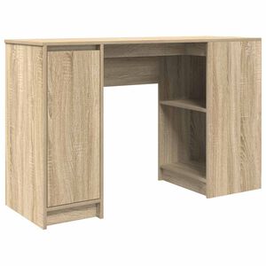 vidaXL Bureau ch&ecirc;ne sonoma 120x42x76 cm bois d'ing&eacute;nierie