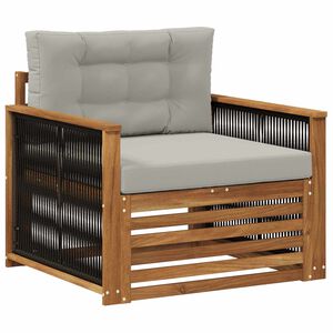 vidaXL Sofa de milieu ext&eacute;rieur Naturel