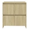 vidaXL Buffet Chêne sonoma 70x41x75 cm Bois d'ingénierie