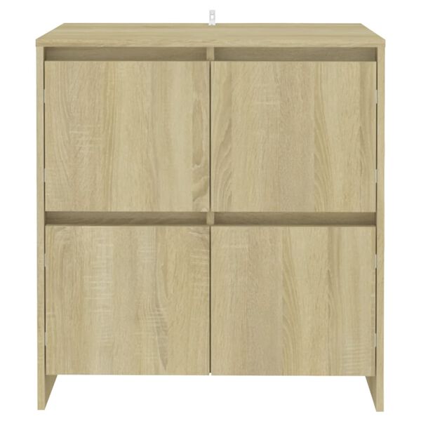 vidaXL Buffet Chêne sonoma 70x41x75 cm Bois d'ingénierie