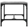 vidaXL Table basse Sonoma gris 50x50x35 cm Bois d'ing&eacute;nierie
