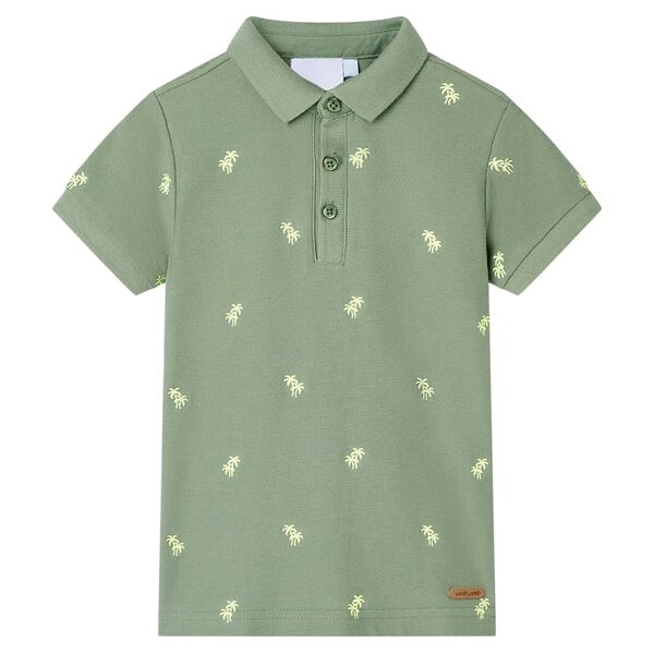 Polo pour enfants kaki 116