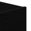 vidaXL Cabinet de chevet Ch&ecirc;ne noir 45 x 40 x 55 cm Bois d'ing&eacute;nierie