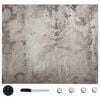 vidaXL Tableau noir magn&eacute;tique mural Verre 60x60 cm