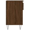 vidaXL Armoire à chaussures Chêne marron 102x36x60cm Bois d'ingénierie