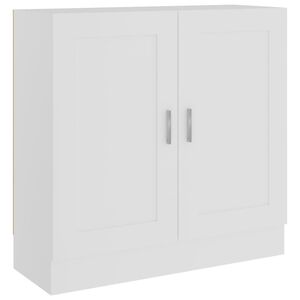vidaXL Biblioth&egrave;que Blanc 82,5x30,5x80 cm Bois d'ing&eacute;nierie
