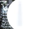 vidaXL Guirlande de sapin de No&euml;l 320 LED blanc froid 375 cm