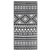 vidaXL Tapis d'ext&eacute;rieur ARAKIL Noir 80x150 cm PP