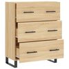 vidaXL Buffet ch&ecirc;ne sonoma 69,5x34x90 cm bois d'ing&eacute;nierie