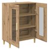 vidaXL Buffet Ch&ecirc;ne artisanal 69,5 x 34 x 90 cm Bois d'ing&eacute;nierie