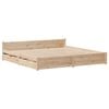 vidaXL Cadre de lit sans matelas 180x200 cm bois massif de pin
