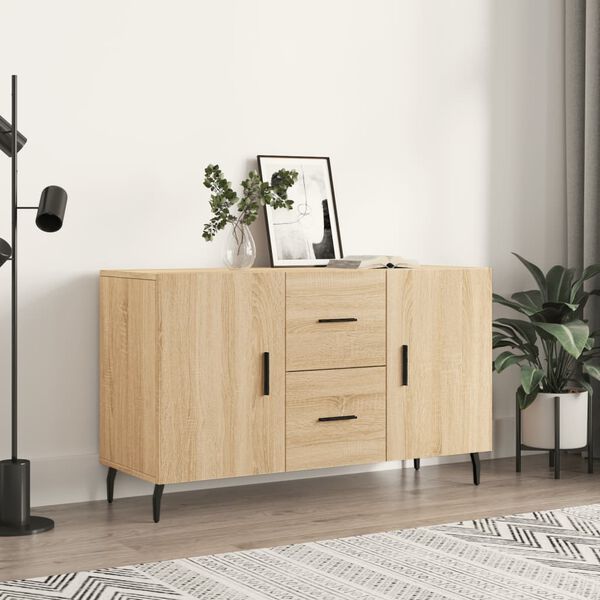 vidaXL Buffet ch&ecirc;ne sonoma 100x36x60 cm bois d'ing&eacute;nierie