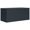 vidaXL Classeur anthracite 90x40x110 cm acier