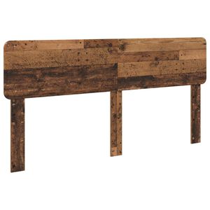 vidaXL T&ecirc;te de lit Bois Ancien 90 cm Bois d'ing&eacute;nierie