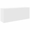 vidaXL Armoire murale de bain blanc 100x25x40 cm bois d'ing&eacute;nierie