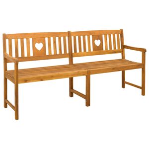 vidaXL Banc ext&eacute;rieur Naturel 180 x 55,5 x 90 cm Bois d'Acacia Massif