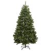 vidaXL Sapin de No&euml;l artificiel &agrave; charni&egrave;res avec support vert 270 cm