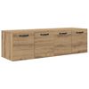 vidaXL Meuble mural 2 pc 120 x 36,5 x 35 cm Bois d'ing&eacute;nierie