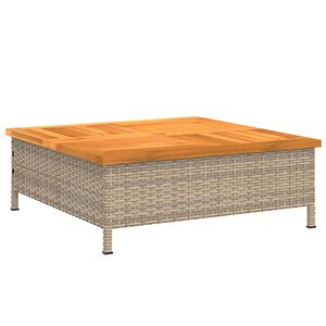 vidaXL Couvercle de base de parasol beige 70x70x25 cm
